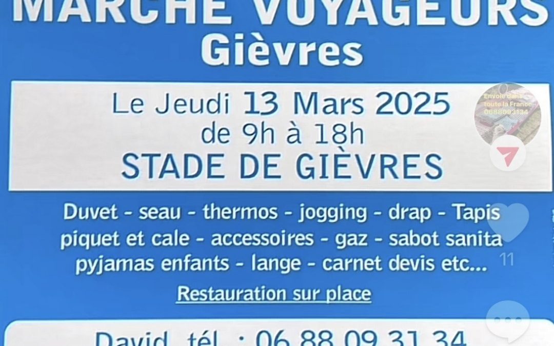 Gièvres (41) 13 mars 2025