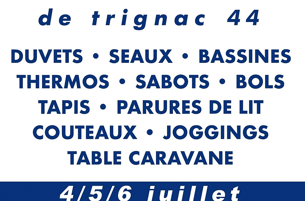 Saint-Nazaire (44) Trignac 4-5-6 juillet 2025