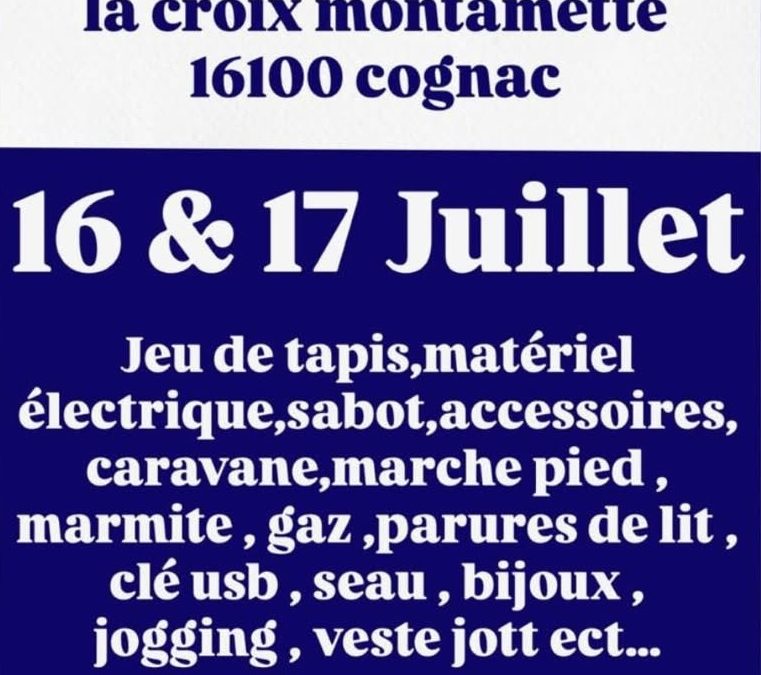 Cognac (16) 16-17 juillet 2025