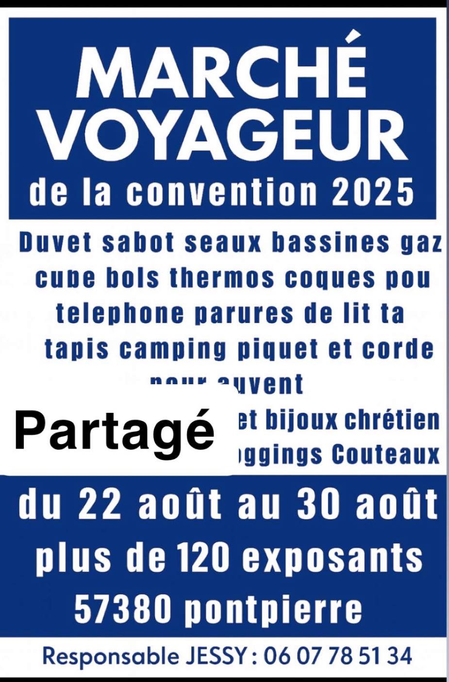 Marché des voyageurs convention 2025