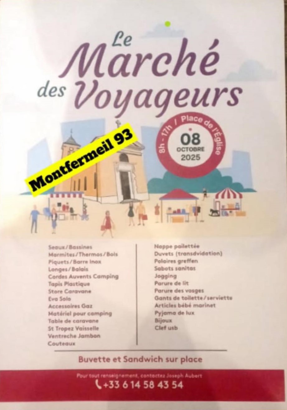 Marché des voyageurs Montfermeil Marché des voyageurs Montfermeil