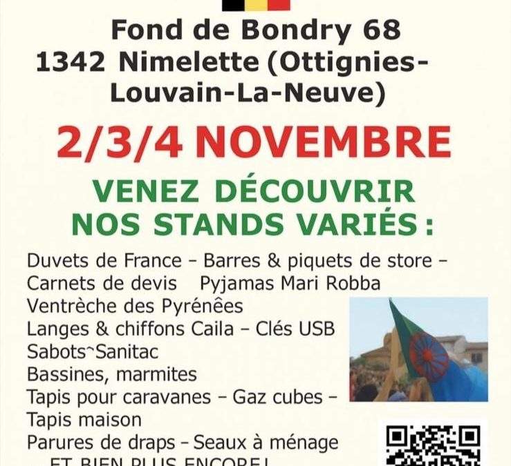 Wavre (🇧🇪) 2-3-4 novembre 2025